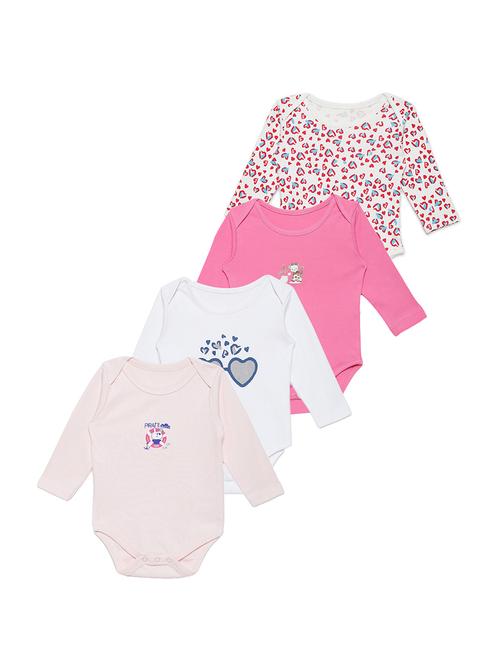 set of 4 printed romper - 17382332 - Standard Image - 1