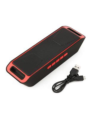 black bluetooth speaker with uc46 portable hd wifi projector. - 17383228 - Standard Image - 4