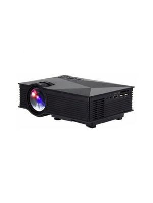 black bluetooth speaker with uc46 portable hd wifi projector. - 17383228 - Standard Image - 7