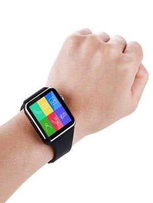 black bluetooth waterproof android smartwatch with bluetooth speaker - 17383261 - Standard Image - 3