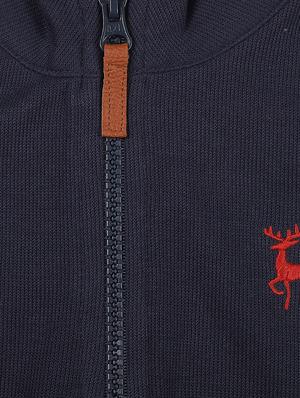 navy blue cotton sweatshirt - 17383436 - Standard Image - 3