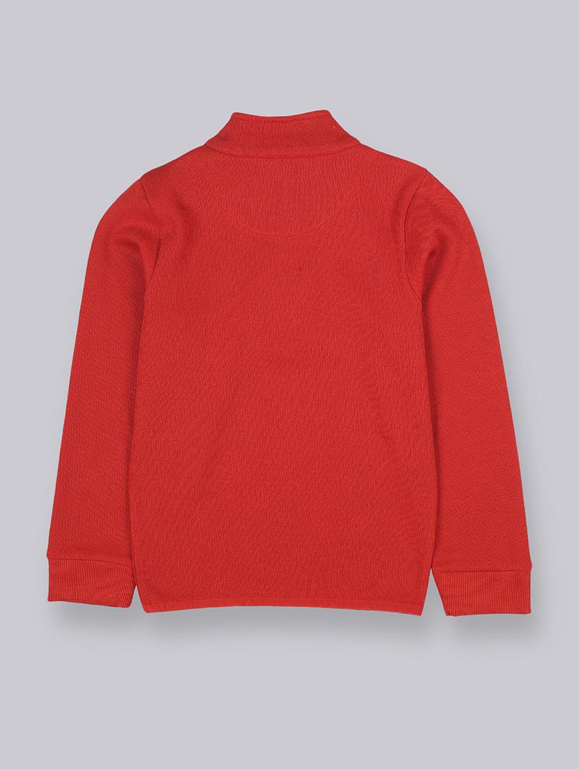 orange cotton sweatshirt - 17383437 - Zoom Image - 2