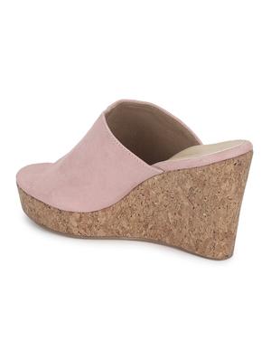 pink slip on wedges - 17383451 - Standard Image - 3