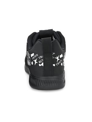 black lace up sport shoe - 17383554 - Standard Image - 3