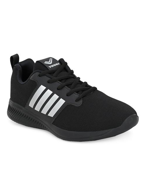 black lace up sport shoe - 17383557 - Standard Image - 1