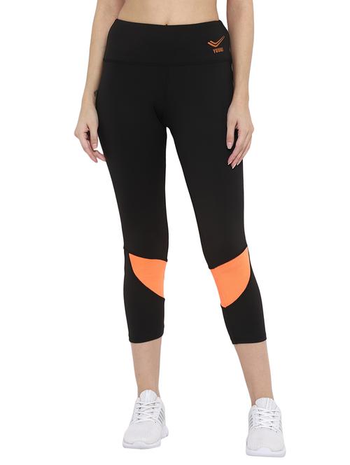 high rise color block capri legging - 17383683 - Standard Image - 1