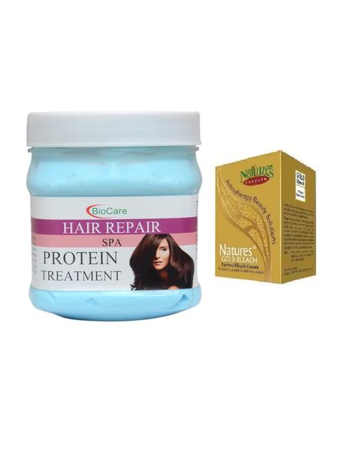 biocare hair repair spa 500gm with natures gold bleach 50g - 17384356 - Standard Image - 1
