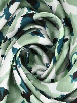multi colored polyester scarf - 17388465 - Standard Image - 5