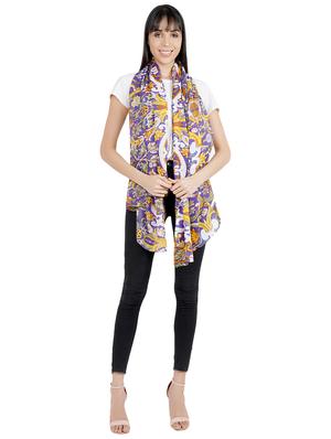 multi colored viscose stole - 17388483 - Standard Image - 5