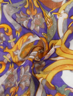 multi colored viscose stole - 17388483 - Standard Image - 6