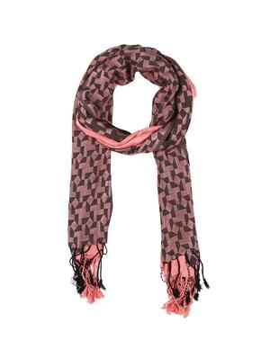 pink viscose stole - 17388491 - Standard Image - 3