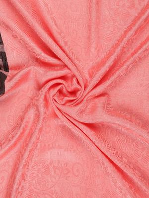 pink viscose stole - 17388491 - Standard Image - 5
