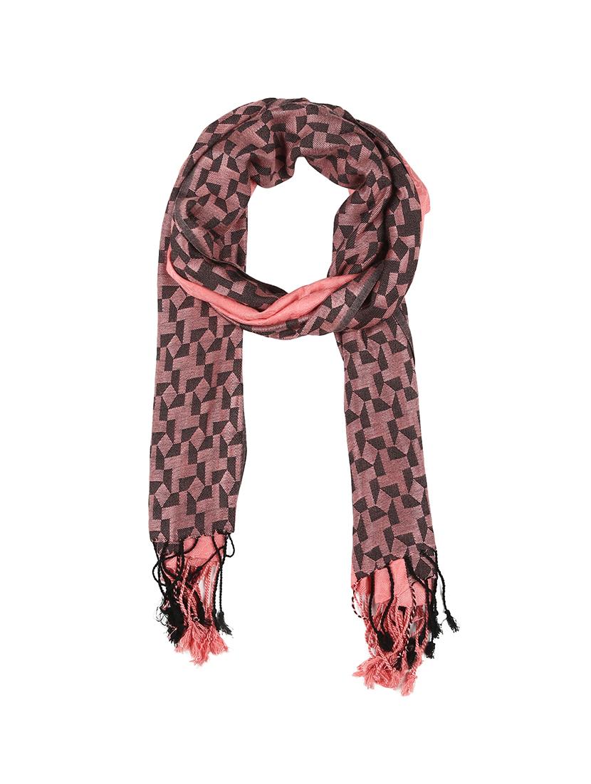 pink viscose stole - 17388491 - Zoom Image - 3