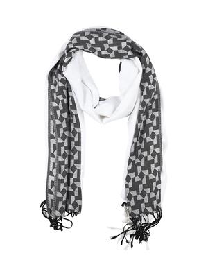 white viscose stole - 17388493 - Standard Image - 4