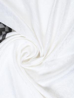 white viscose stole - 17388493 - Standard Image - 5