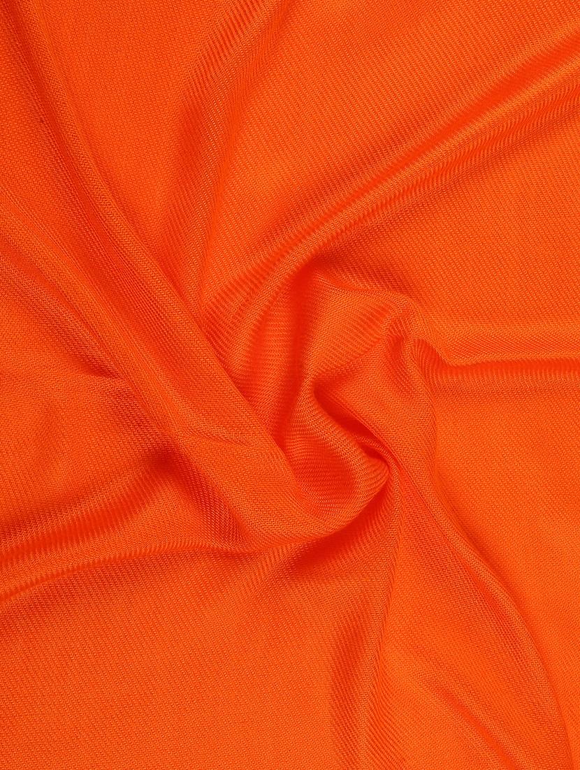 orange viscose stole - 17388501 - Zoom Image - 5