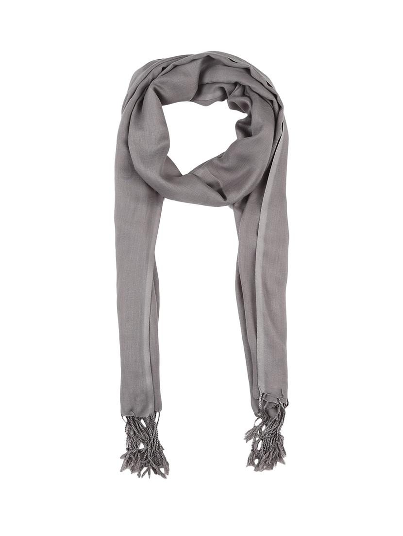 grey viscose stole - 17388508 - Zoom Image - 4