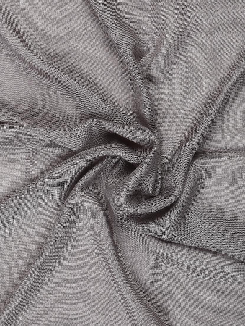 grey viscose stole - 17388508 - Zoom Image - 5