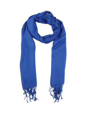 blue viscose stole - 17388510 - Standard Image - 4