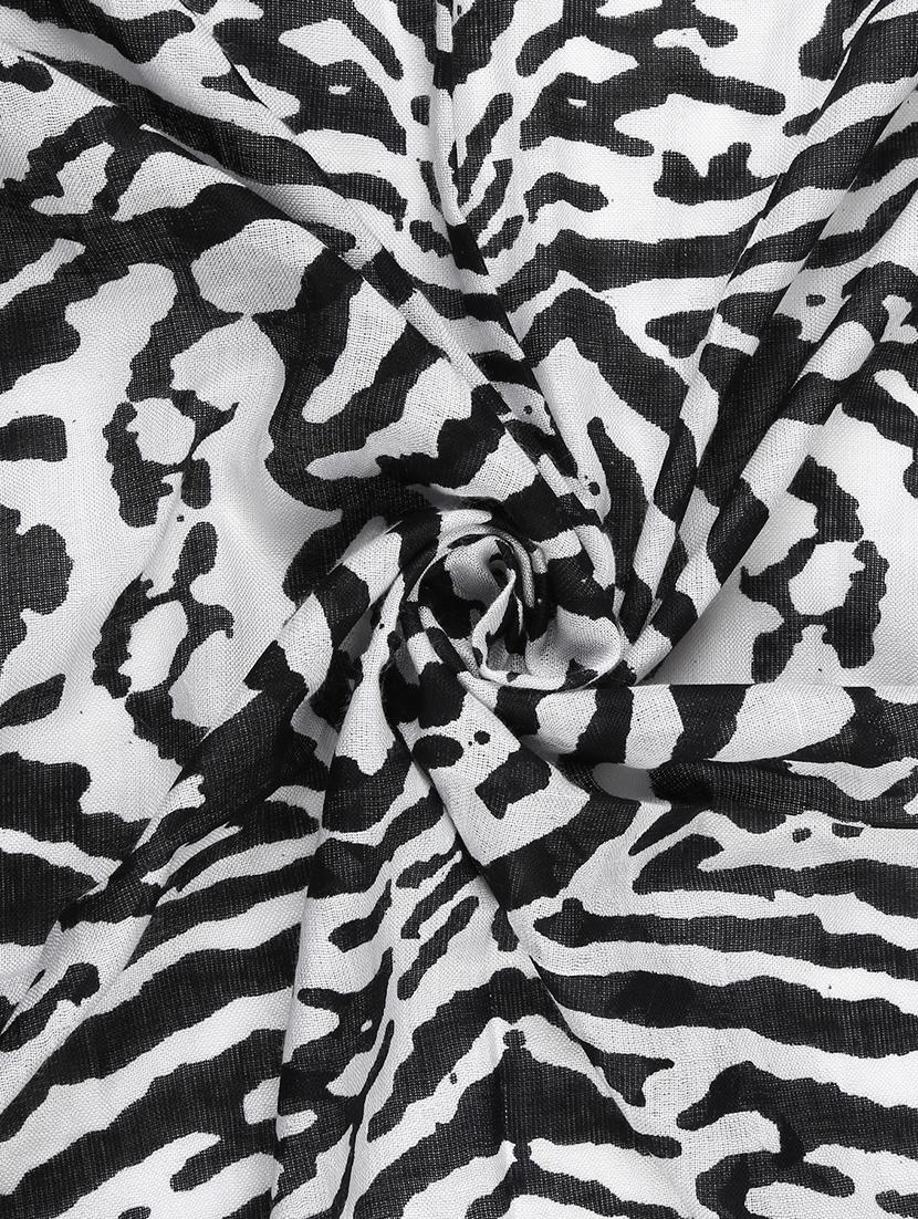 black viscose stole - 17388526 - Zoom Image - 5
