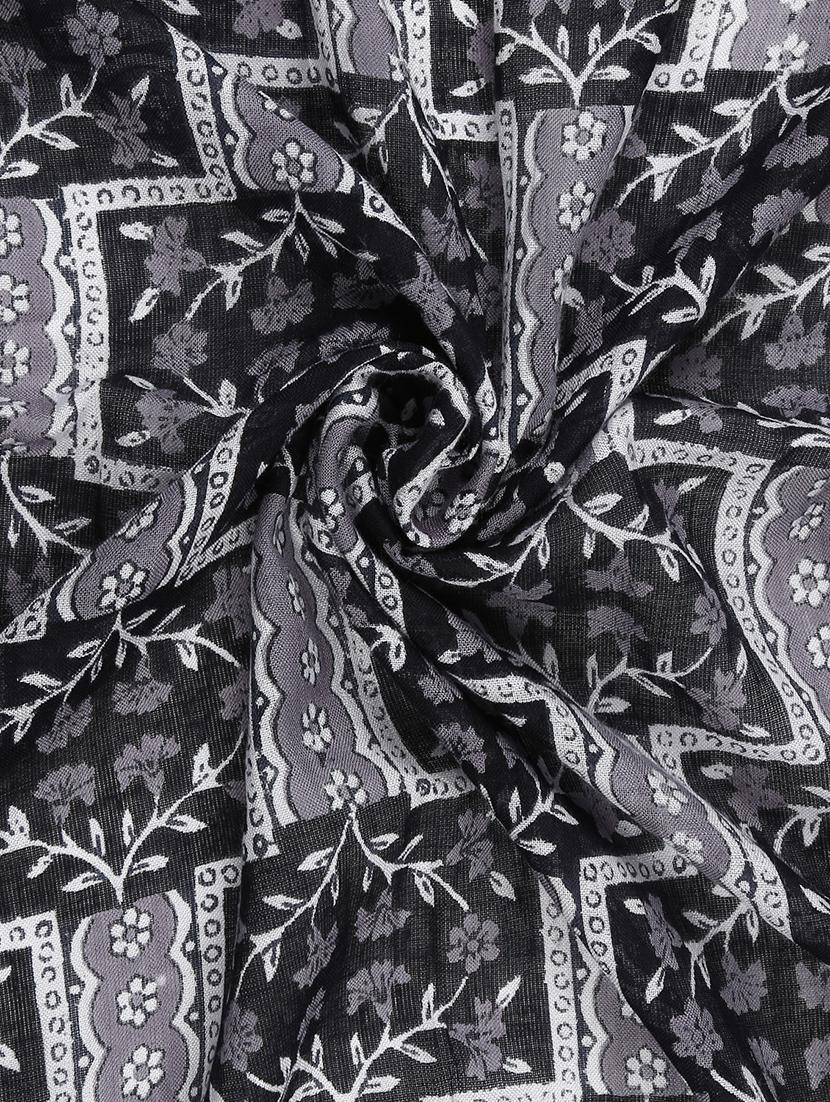 black viscose stole - 17388528 - Zoom Image - 5