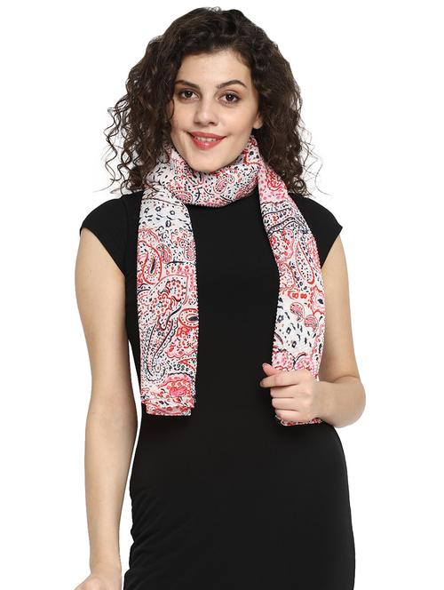 pink viscose stole - 17388529 - Standard Image - 1