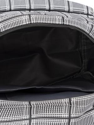black cotton polyester blend regular backpack - 17391531 - Standard Image - 3