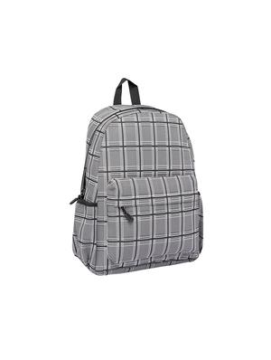 black cotton polyester blend regular backpack - 17391531 - Standard Image - 5