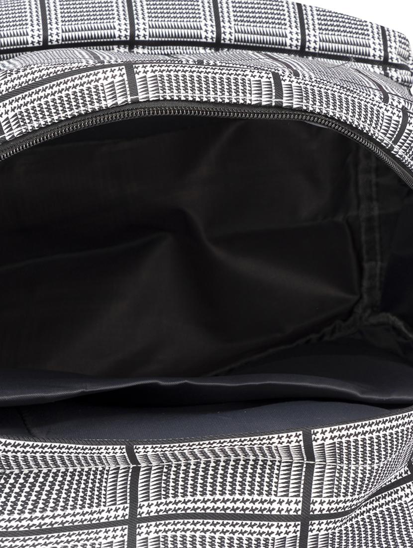 black cotton polyester blend regular backpack - 17391531 - Zoom Image - 3
