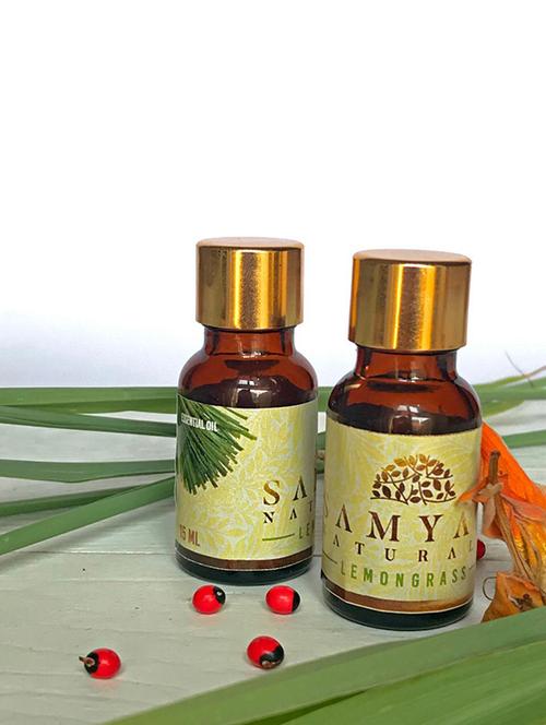 samyak naturals lemongrass essential oil - natural and therapeutic grade - 15ml - 17391673 - Standard Image - 1