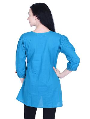 sequined a-line kurta - 17392375 - Standard Image - 3
