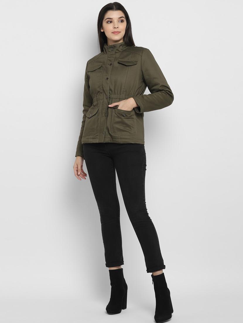 mock neck quilted jacket - 17393799 - Zoom Image - 4