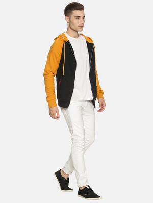 black color block raglan sweatshirt - 17393977 - Standard Image - 4