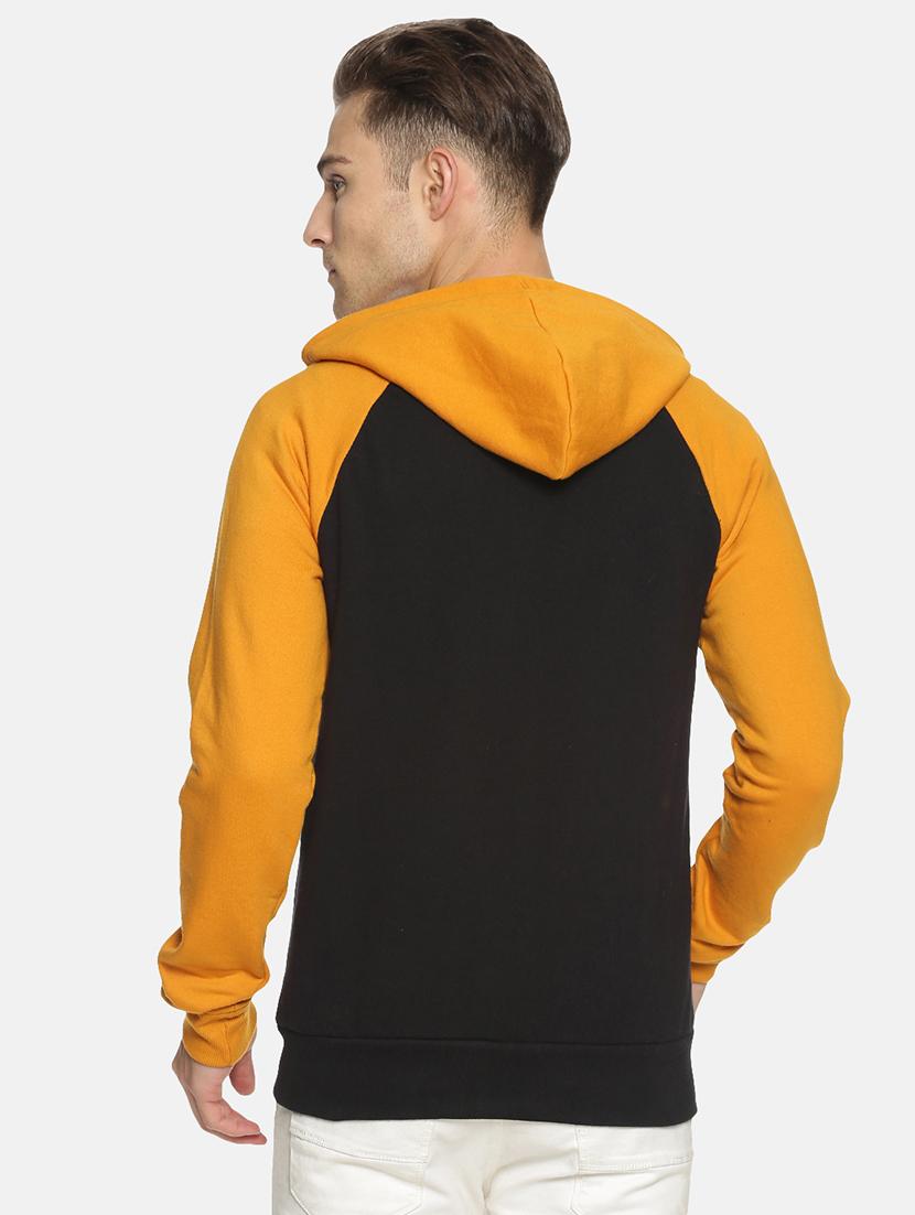black color block raglan sweatshirt - 17393977 - Zoom Image - 3