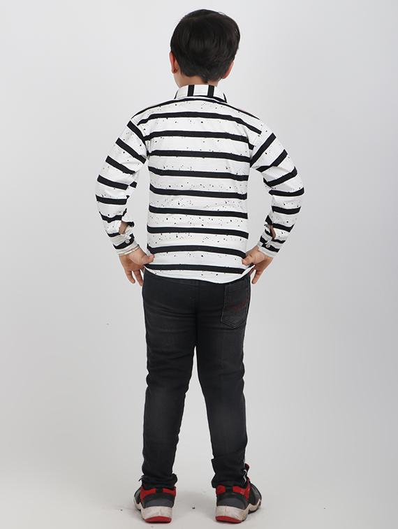 white cotton full length sets - 17394000 - Zoom Image - 3