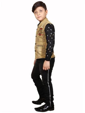 brown cotton full length sets - 17394004 - Standard Image - 2