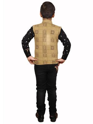 brown cotton full length sets - 17394004 - Standard Image - 3