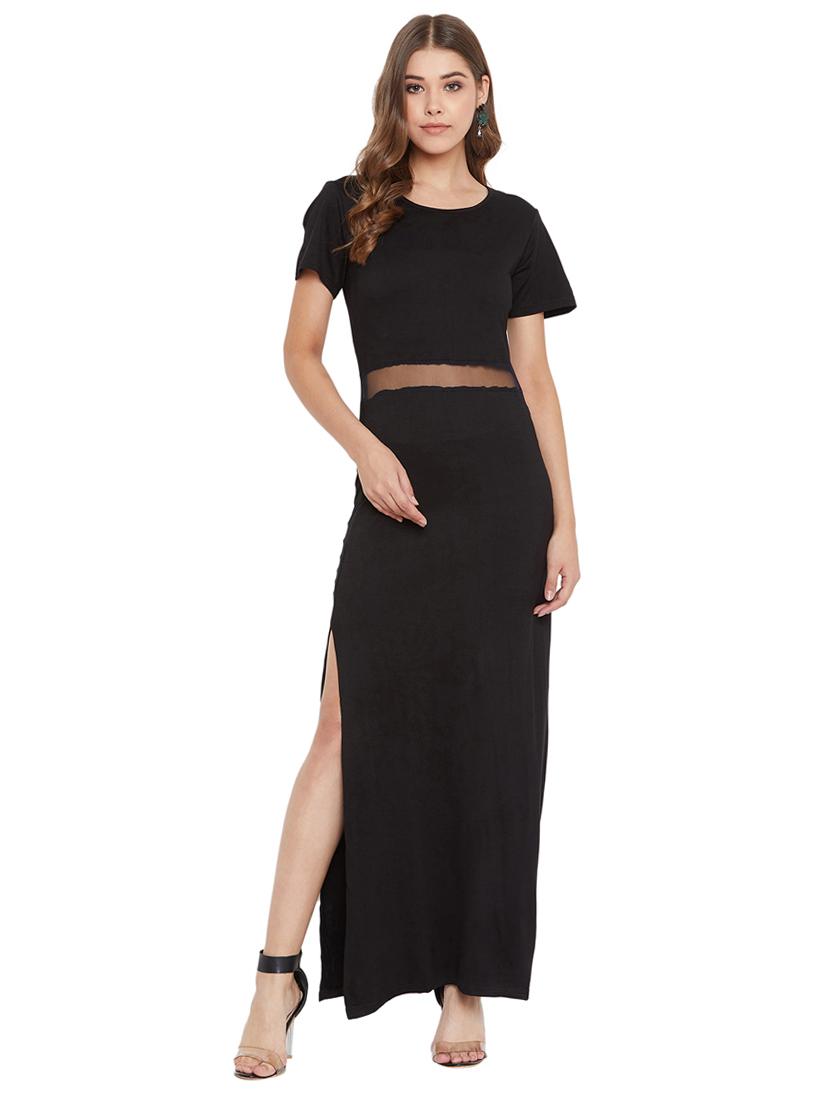 high slit maxi dress - 17394466 - Zoom Image - 1