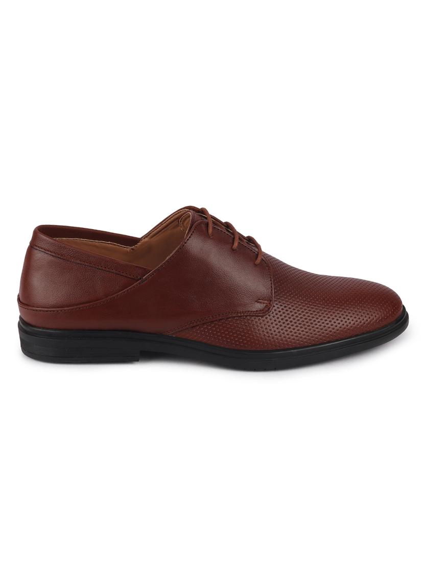 tan lace-up derbys - 17394543 - Zoom Image - 2