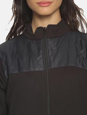 mandarin neck bomber jacket - 17395268 - Standard Image - 5