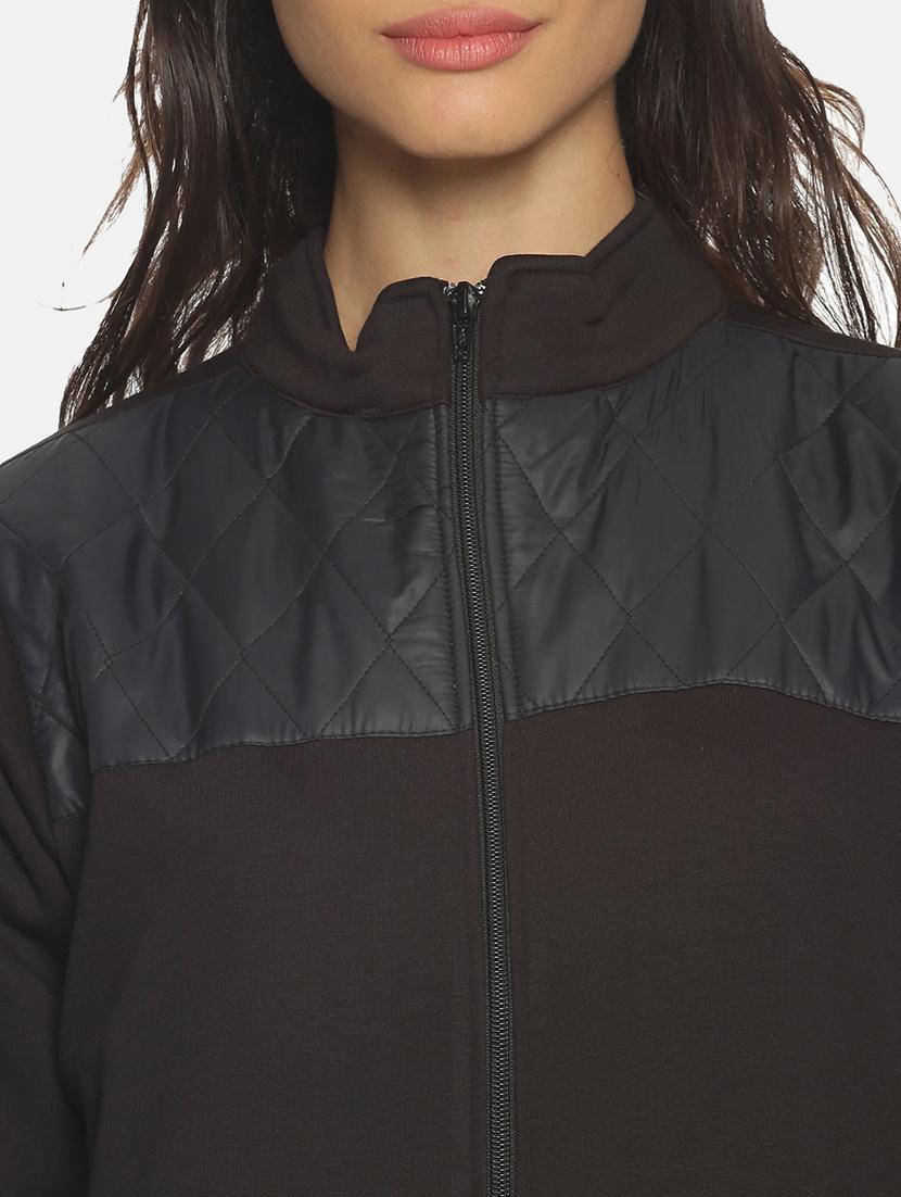 mandarin neck bomber jacket - 17395268 - Zoom Image - 5