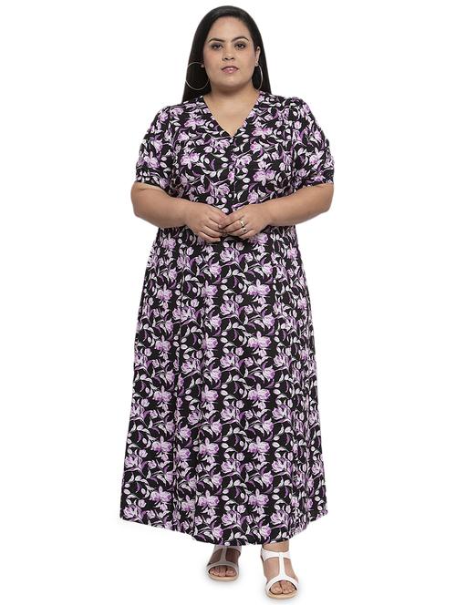 floral maxi dress - 17395280 - Standard Image - 1