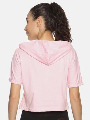 hooded neck graphic tee - 17395762 - Standard Image - 3