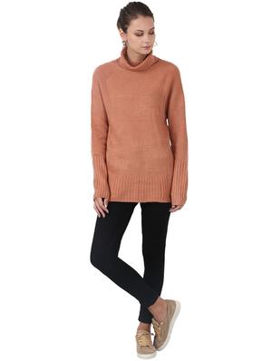 turtle neck long pullover - 17396035 - Standard Image - 4