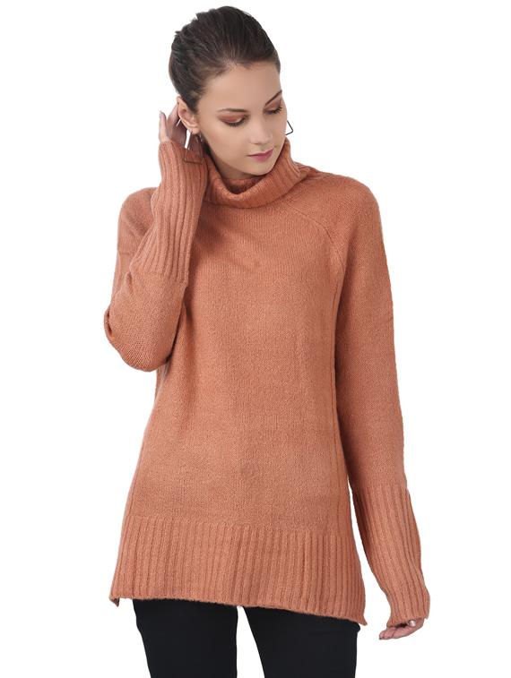 turtle neck long pullover - 17396035 - Zoom Image - 1