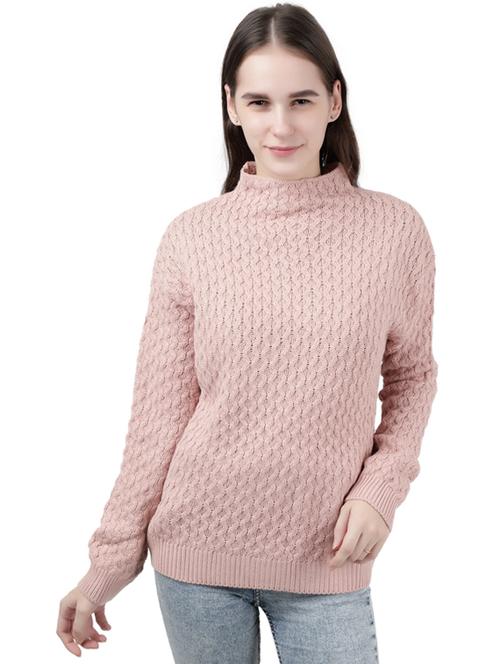 mock neck solid pullover - 17396066 - Very Small Image - 1