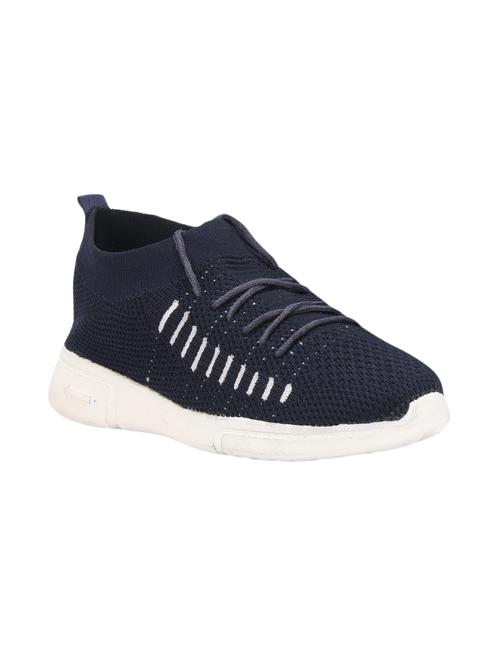 navy synthetic slip on casual shoes - 17396390 - Standard Image - 1