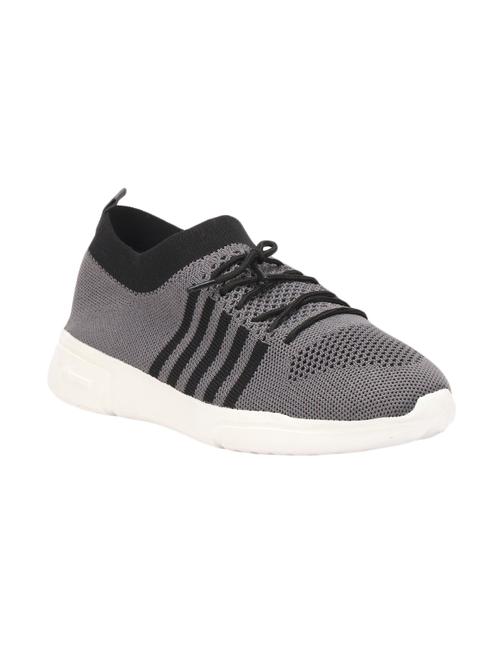 grey synthetic slip on casual shoes - 17396391 - Standard Image - 1