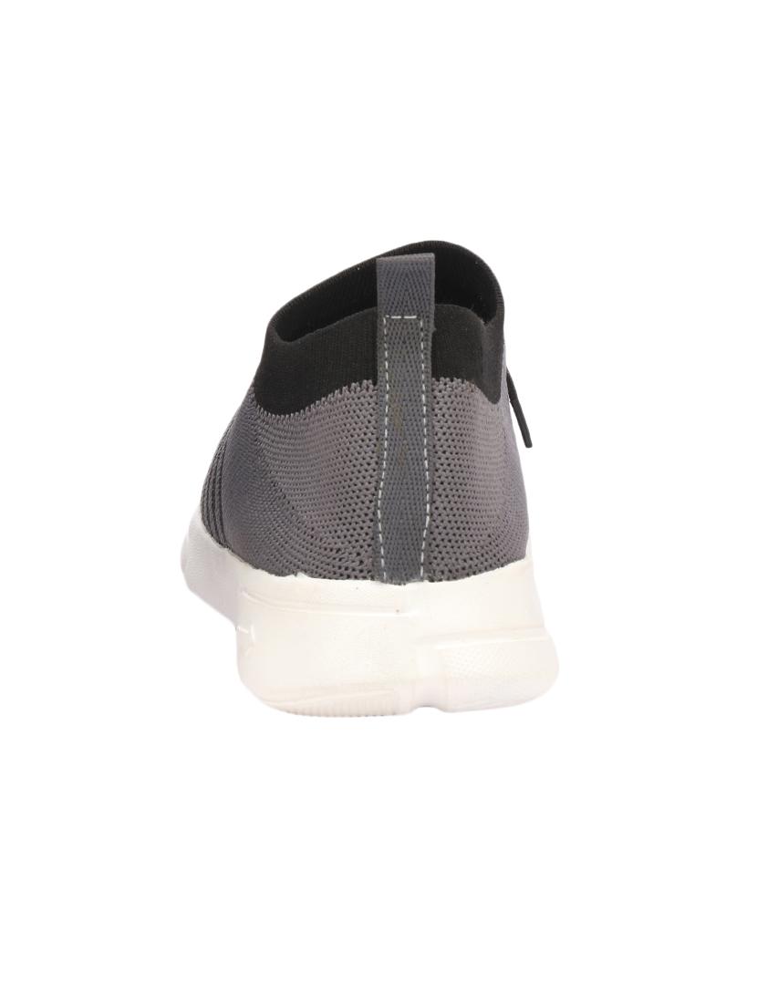 grey synthetic slip on casual shoes - 17396391 - Zoom Image - 3