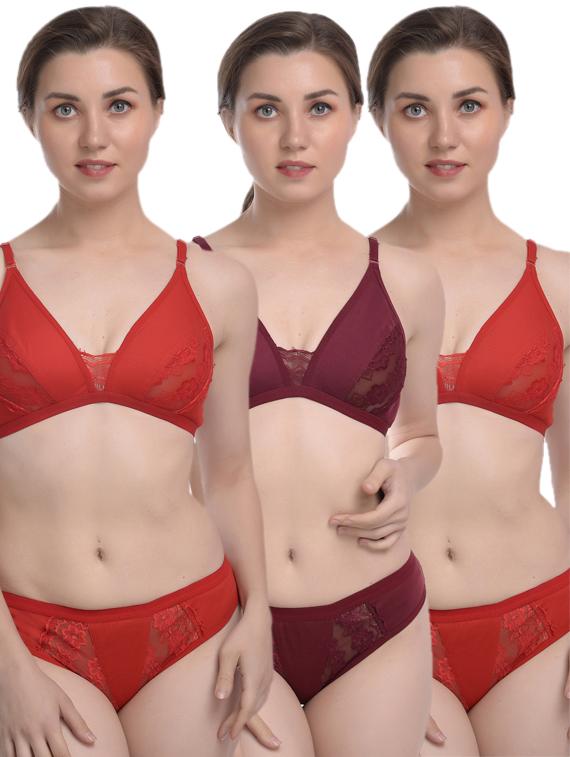 bras and panty combo set - 17396407 - Zoom Image - 1